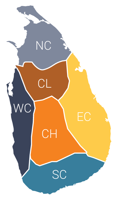 Sri Lanka Map, Sphere360 Travel, Travel Agent and Tour Organizer, Colombo, Sri Lanka